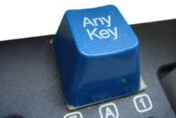 клавиша any-key