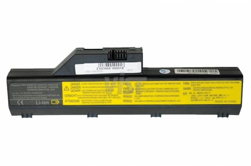    IBM A30/Black/10,8V/4400mAh/6Cells