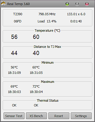 ��������� ����������� ����������� Real-Temp