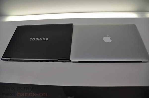 ����������� ���������� � ������������ MacBook Air Toshiba-Portege-Z830-4