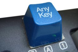������� any-key
